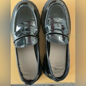 Black Patent Loafers